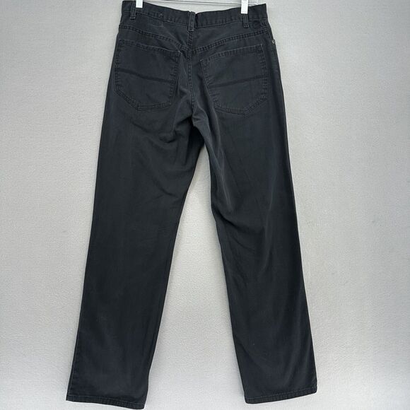 Timberland Black Work Jeans Straight Leg Men's 32X34 Workwear‎ Y2K Sk8 - Picture 2 of 7